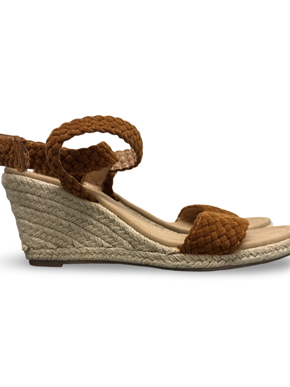 Catherine Malandrino Braided Espadrille Wedge Sandals Women’s 8.5